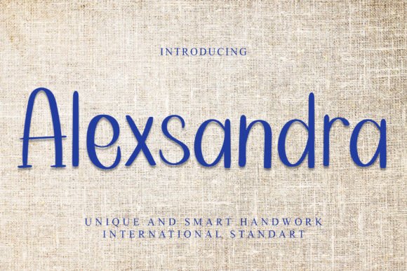 Alexsandra Font: Elegant Script for Craft Projects
