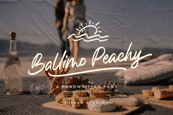 Ballimo Peachy: A Warm, Handwritten Font for Digital Marketing