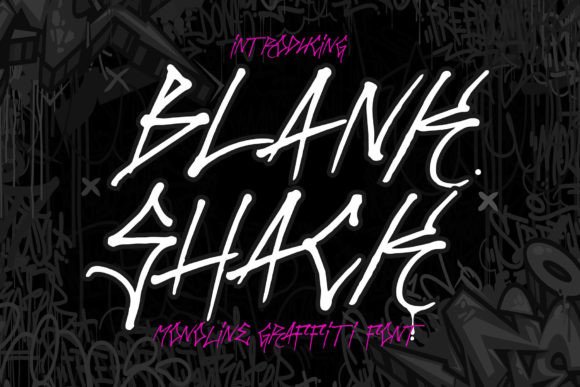 Black Shack Font: Bold & Minimalist