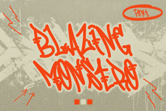 Blazing Monstro: A Font for Bold Expression