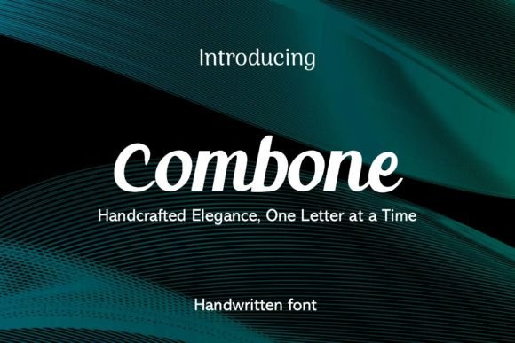 Combone: A Handwritten Font for Creative Projects