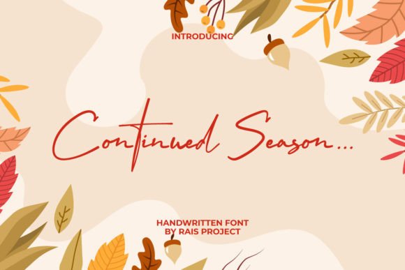 Continued Season Font Review