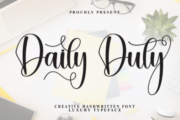Daily Duty Font for Bold Campaigns