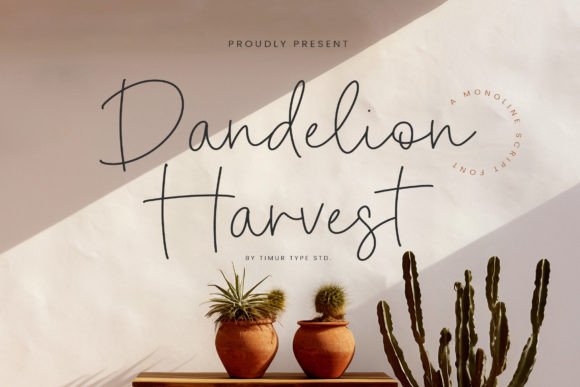 Dandelion Harvest Font Review