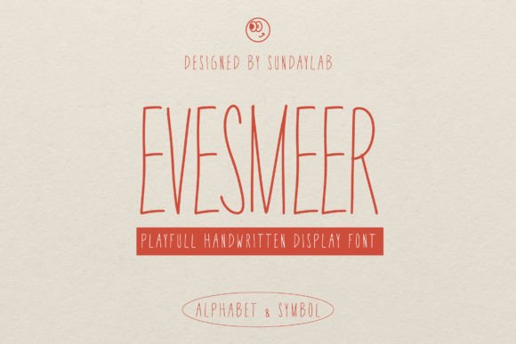Evesmeer: A Handwritten Font for Real Design