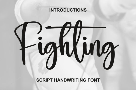 Fighting Font: A Handwritten Typeface for Editorial Design