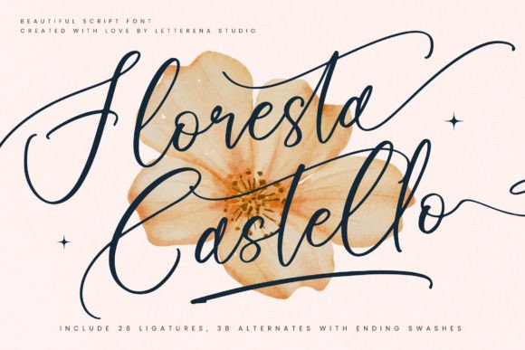 Floresta Castello: A Luxe Script Font