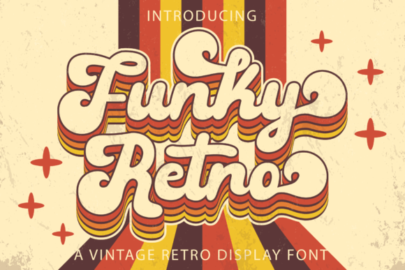 Funky Retro Font for Business