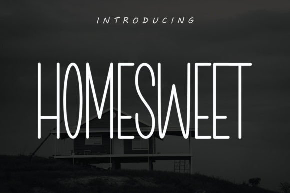Homesweet: A Handwritten Font for Creative Marketing