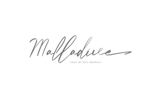 Malladive: A Stylish Script Font