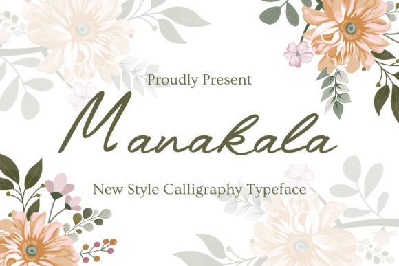 Manakala: A Sweet Handwritten Font