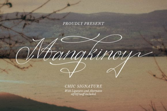 Mangkinoy: A Stylish Script Font