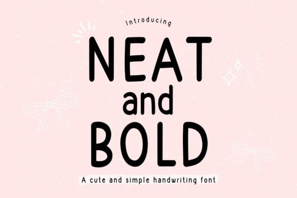 Neat and Bold: A Font for Clear Business Communication