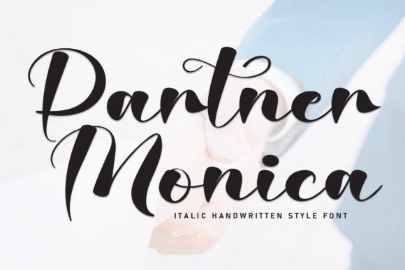Partner Monica: A Handwritten Font for Creative Campaigns