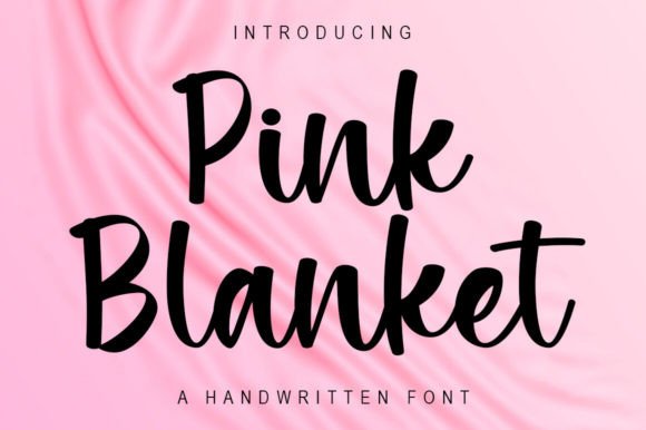 Pink Blanket Font for Business