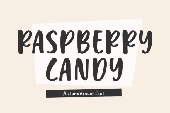 Raspberry Candy Font: Sweet & Stylish
