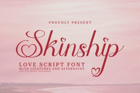 Skinship: A Thoughtful Font for Elegant Design