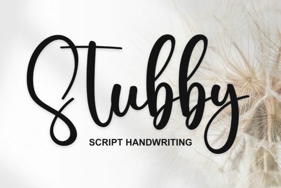 Stubby: A Bold Script for Real-World Design