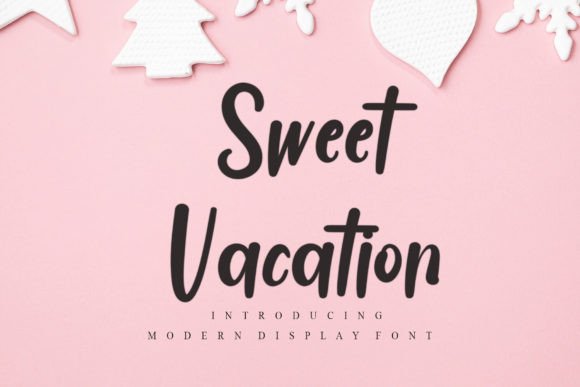 Sweet Vacation Font for Creative Makers
