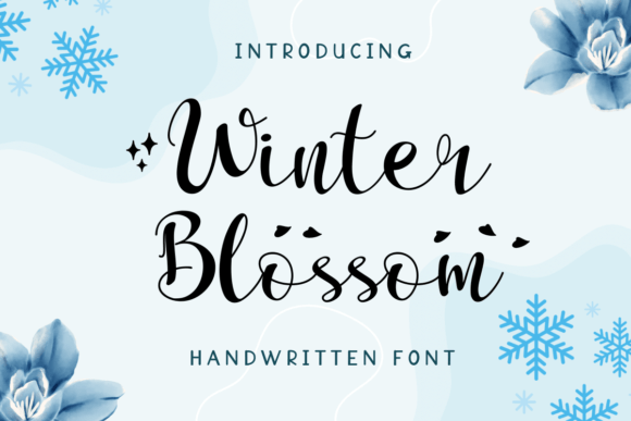 Winter Blossom Font Review