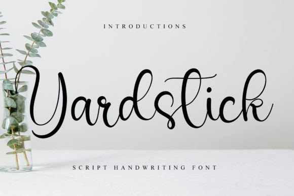 Yardstick Font for Web Design